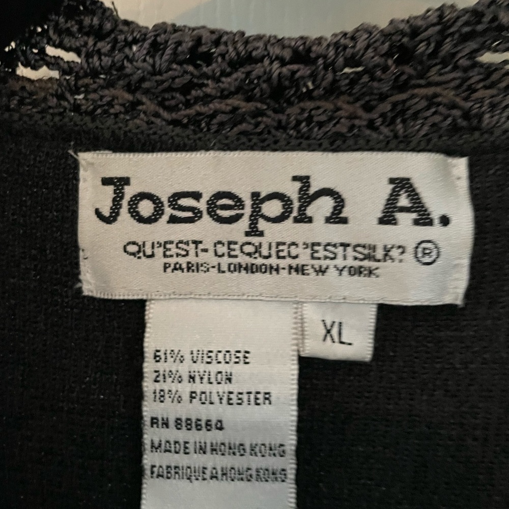 Dark gray coverup with a little sparkle.  Size XL. - Picture 4 of 6